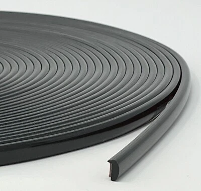 СУПЕРчерный 5/16 «x 150' цветной L-образный двери края молдинг - Изображение 1 из 4