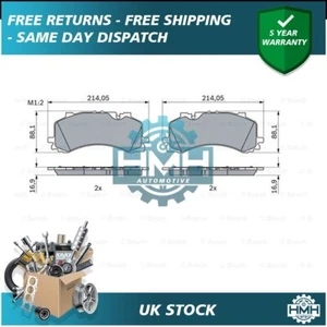 Fits Audi Q7 2015-2024 A6 2018-2024 + Other Models HMH Front Brake Pads Set - Picture 1 of 9