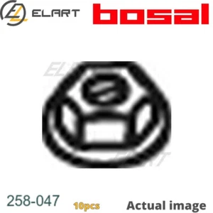 10X NUT EXHAUST MANIFOLD BOSAL 258 047 - Picture 1 of 8