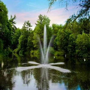 Scott Aerator Clover Pond Fountain 1/2HP - Bild 1 von 2