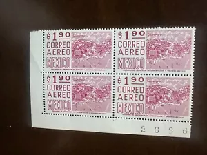 Mexico Stamps Guerrero $1.90 Correo Aero Block of 4 Sn: MX C447 - Picture 1 of 1