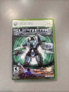 Supreme Commander (Microsoft Xbox 360, 2008) Very Good Condition - Picture 1 of 5