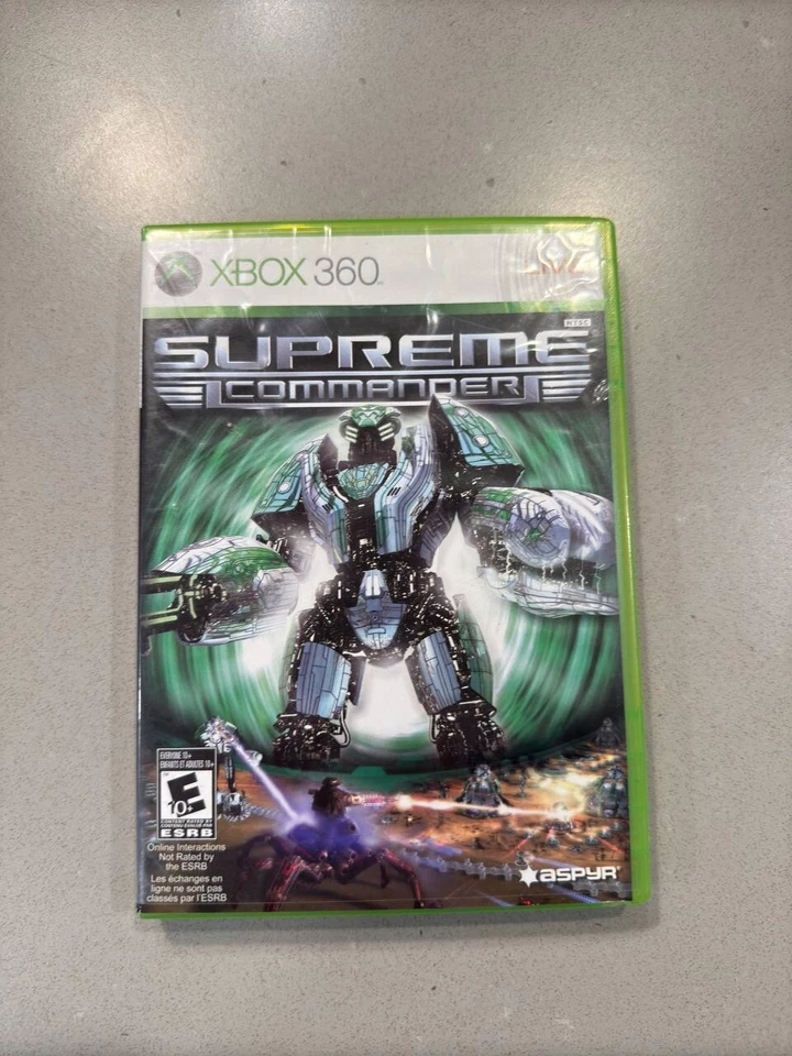 Supreme Commander (Microsoft Xbox 360, 2008) Very Good Condition - Image 1 of 4