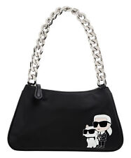 Karl Lagerfeld Women's ikonik 240W3077999 Inner Blac Shoulder Bag