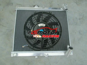 For MAZDA RX7 FC3S RX-7 FC-3S S4 Manual 1986 1987 1988 Aluminum Radiator + FAN - Picture 1 of 8