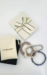 Fred Meyer 5er Set Süßwasserperlen Stretch Armbänder in Original Geschenkbox - Bild 1 von 2