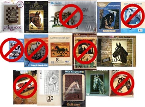 CHOICE: Vintage LATCH HOOK kits Featuring HORSES! by Caron • Be Crafty • Sultana - Picture 1 of 61