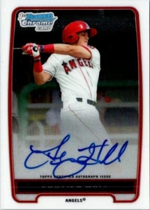 2012 Bowman Chrome Frazier Hall RC Rookie #BCA-FH LA Anaheim Angels Autograph - Picture 1 of 2