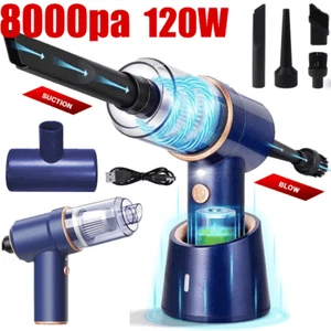 120W Handheld Cordless Vacuum Cleaner Small Mini Portable Car Auto Home Wireless - Picture 1 of 12