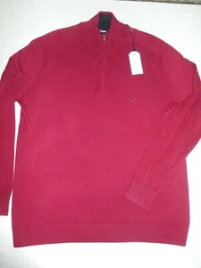 Express Bordeaux Lightweight Temperature Control Merino Wool Sweater XXL - Picture 1 of 2