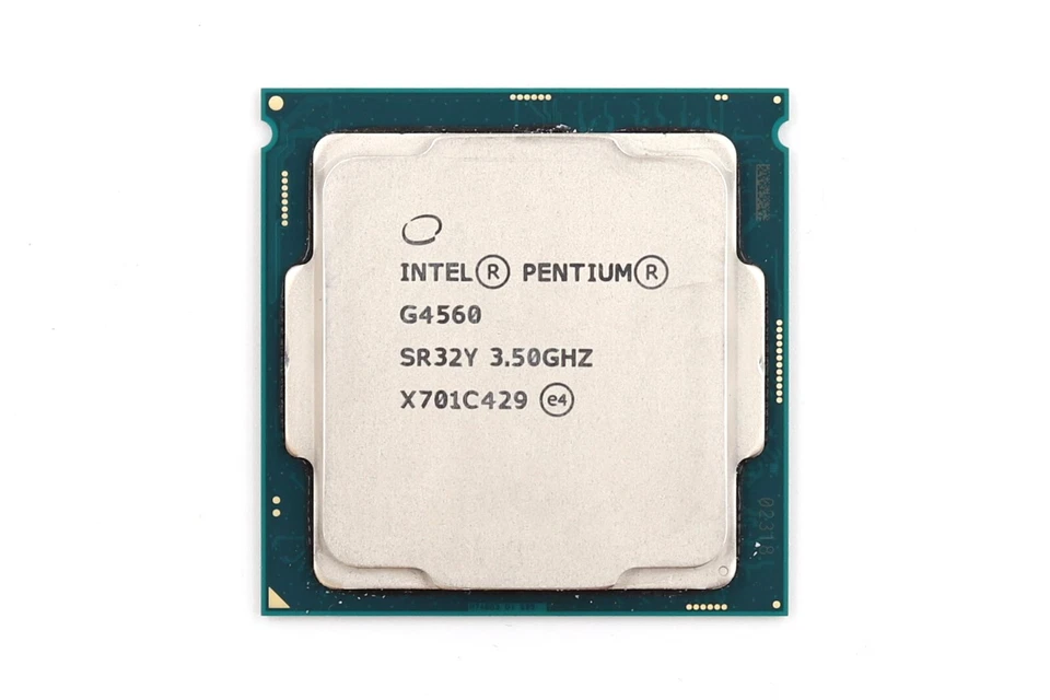 CPU Intel Pentium G4560 3,50 GHz doble núcleo 3 MB LGA 1151 P/N: SR32Y probada funcionando Foto 1 de 2