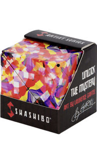 Shashibo Shape Shifting Cube fidget toy Confetti Magnetic Glossy  BRAND NEW