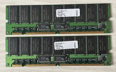 2 Stück 128MB RAM Arbeitsspeicher MSI MS128MSI113 - Bild 1 von 2