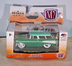 1/64th M2 Machines Ground Pounders R16 1957 Chevrolet Nomad - Picture 1 of 1