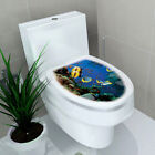 Home Mural Wall Lid Toilet 3d Diy Decal Cover Stickers Seats Decoration Bathroom
