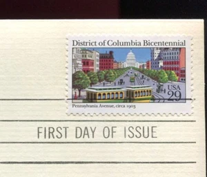 District of Columbia--200th Anniversary-1st day issue-Golden Replica - Picture 1 of 3