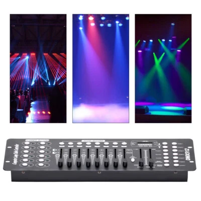 DMX 512 192 Channels Operator Console Controller For Stage Lighting DJ Club NEW - Image 1 of 4