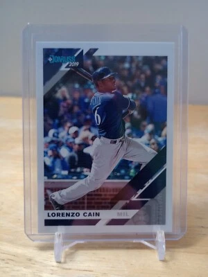 2019 Panini Donruss Holo Back /99 Lorenzo Cain #184 - Image 1 of 3
