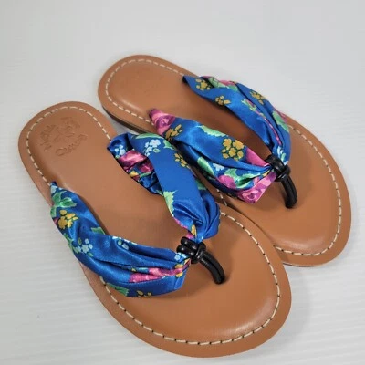 Matilda Jane 人字拖 儿童 女孩 尺码 11 辉煌的白日梦 海边凉鞋 — 第 1/4 张图片