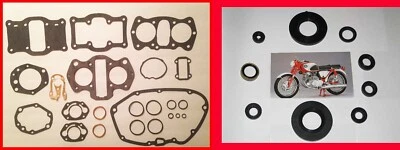 Honda CA77 Dream Gasket & Engine Oil Seal Kit 1960-1968 Head Gasket Set - Image 1 of 3