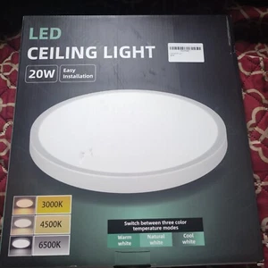 Ceiling Light Led 20w. 12 inches With Control - Picture 1 of 3