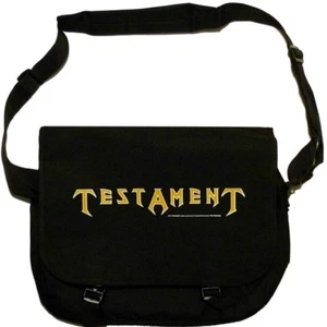 TESTAMENT MESSENGERBAG RECORD BAG SCHULTERTASCHE KURIERTASCHE LOGO - Picture 1 of 2