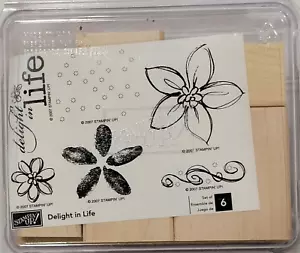 Stampin' Up - Delight In Life - Juego de estampillas sin montar, nuevo - Imagen 1 de 2