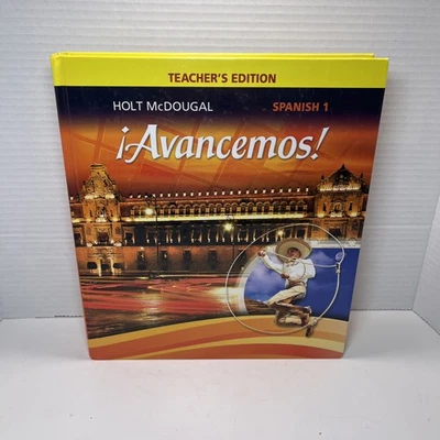 AVANCEMOS!: TEACHER EDITION LEVEL 1 2013 (SPANISH EDITION) By Holt Mcdougal - Image 1 of 4