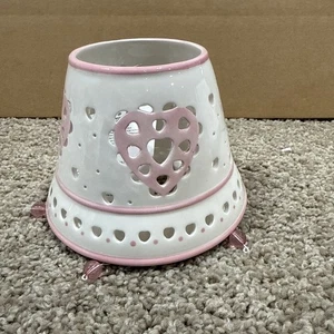 Home Interiors Keramik Kerzenschirm Sweetheart 13282 Valentinstag Deko - Bild 1 von 6