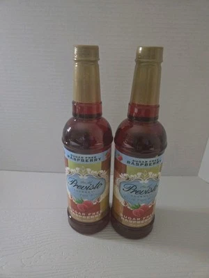 (2 quilates) Jarabe de frambuesa sin azúcar Piu Del Previsto Gourmet 25,4 oz (B-82) Foto 1 de 4