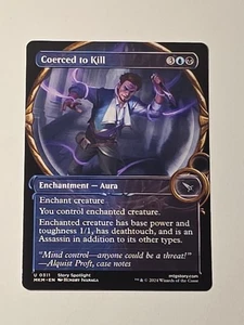 Coerced to Kill (Showcase) #311 Murders at Karlov Manor NM - Picture 1 of 2