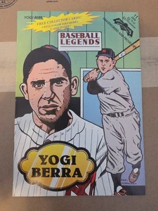 YOGI BERRA - Baseball Comic Book!!  Pristine Shape!  Yankees! Has Cards Still  - Picture 1 of 5