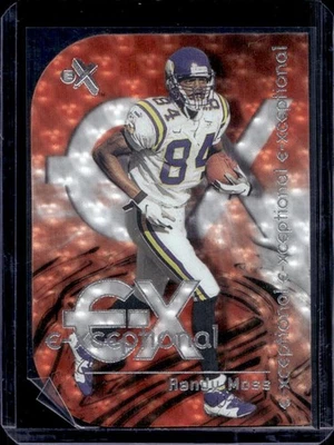 2000 Fleer E-X Randy Moss E Xceptional Red #10 XC Vikings - Image 1 of 2