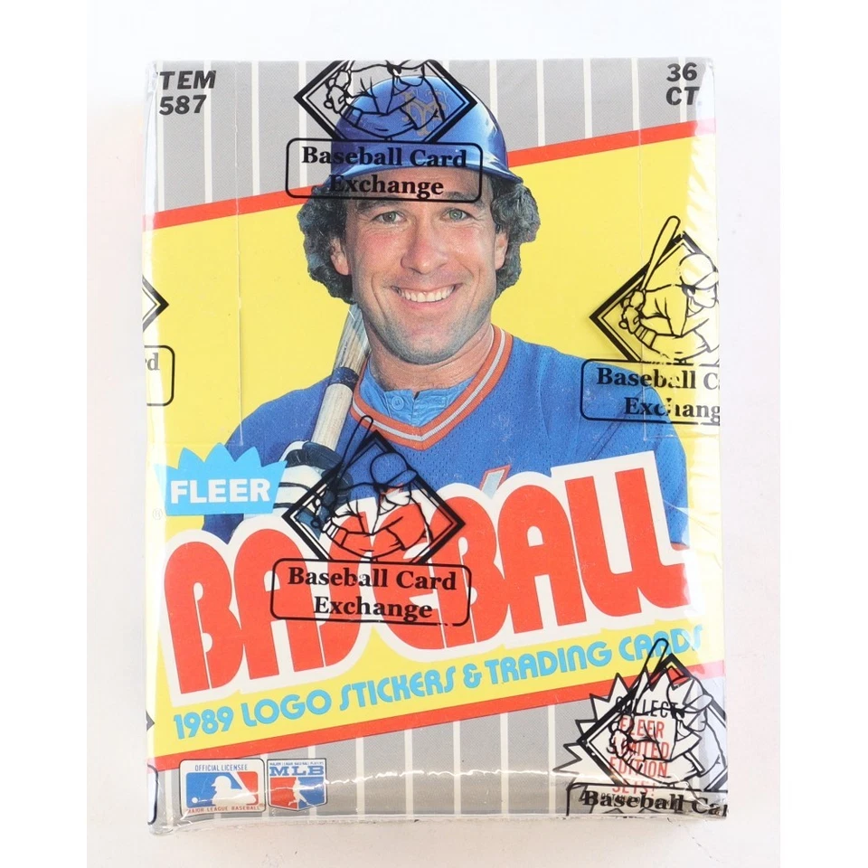 1989 FLEER BBCE SEALED baseball WAX BOX Johnso, Griffey jr RC  billy ripken FF? - Image 1 of 1