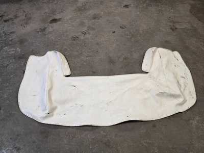 1987 1988 1989 Ford Mustang Convertible Top Tonneau Boot Cover white - Image 1 of 4