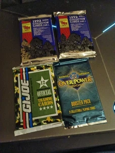 Over Power Card Game Booster Pack Vintage 1996 Fleer / Skybox - Picture 1 of 6