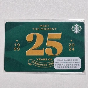 Starbucks Korea Card - 25 years of Starbucks - Picture 1 of 11