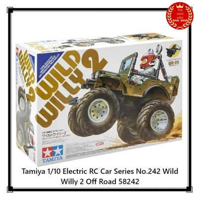 Tamiya 1/10 Electric RC Car Series No.242 Wild Willy 2 Off Road 58242 Japan New - Image 1 of 4