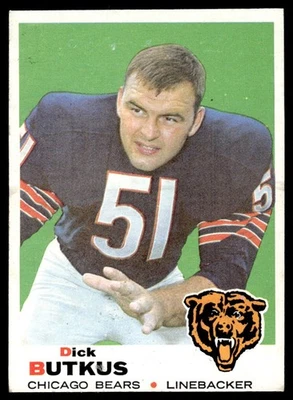 1966 TOPPS DICK BUTKUS #139 - Image 1 of 2