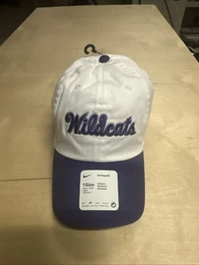 KANSAS STATE WILDCATS/NIKE Heritage gorra de béisbol/sombrero púrpura-blanco/¡nuevo!!! - Imagen 1 de 6