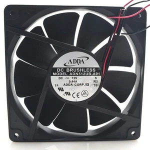 ADDA ADN512UB-A91 135*135*25MM 12V 0.44A 2-pin double ball server cooling fan - Afbeelding 1 van 5