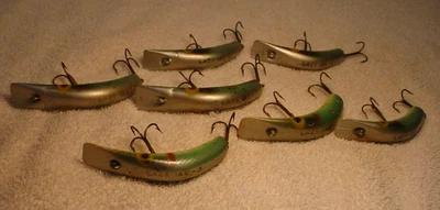 Lote De Colección De 6 Señuelos De Pesca Lazy Ike #2 Y #3 Pesca Muskie Foto 1 de 4