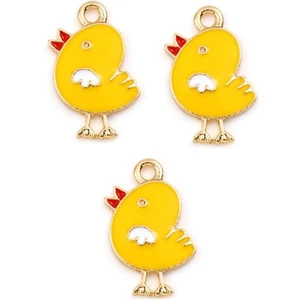 Baby Küken Charms - Shelly's Knöpfe - Osterschmuck Handwerk Nähen Schrott - Bild 1 von 3