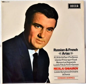 DECCA STEREO SXL 6147 UK 1965 ED1 WB GROOVED GHIAUROV "Russian & French Arias" - Bild 1 von 6