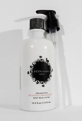 Beekman 1802 Awakening HONEYED GRAPEFRUIT Goat Milk Lotion 12.5 oz With Pump - Image 1 of 3