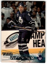 1997-98 Pacific Emerald Green Todd Warriner #257 Toronto Maple Leafs