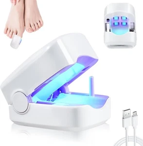 Nail Fungus Cleaning Laser Device Blue Light Therapy Nail For Fingernail Toenail - Picture 1 of 7
