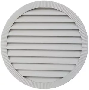 Perra redonda de ventilación a dos aguas de aluminio de 22" muchos colores - Imagen 1 de 2