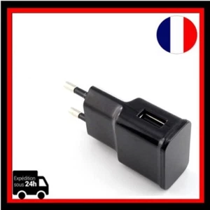 Chargeur Adaptateur 1 Port 5V-2A EU Prise Mural USB Secteur Samsung,Sony, etc - Foto 1 di 3