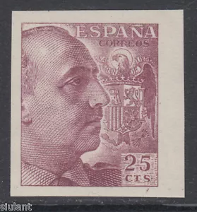 GENERAL FRANCO WITHOUT PINKING - 923s - YEAR 1940 - FIJASELLOS AND DE LUXE - Picture 1 of 1